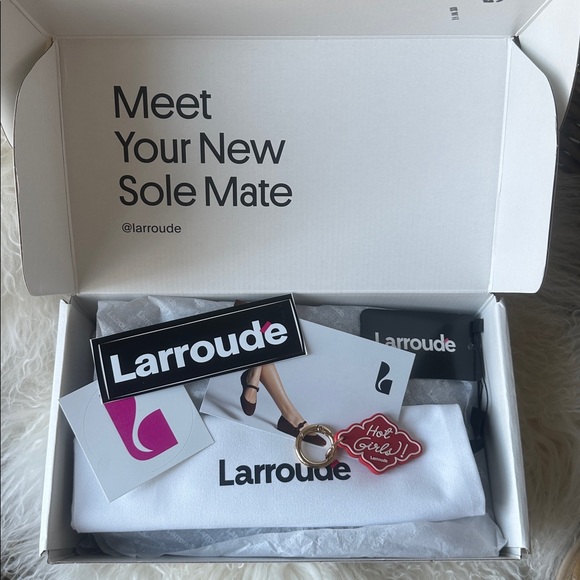 NEW IN BOX | Larroudé Verona New Macrame Ballet Flat | size 10 - Picture 9 of 14